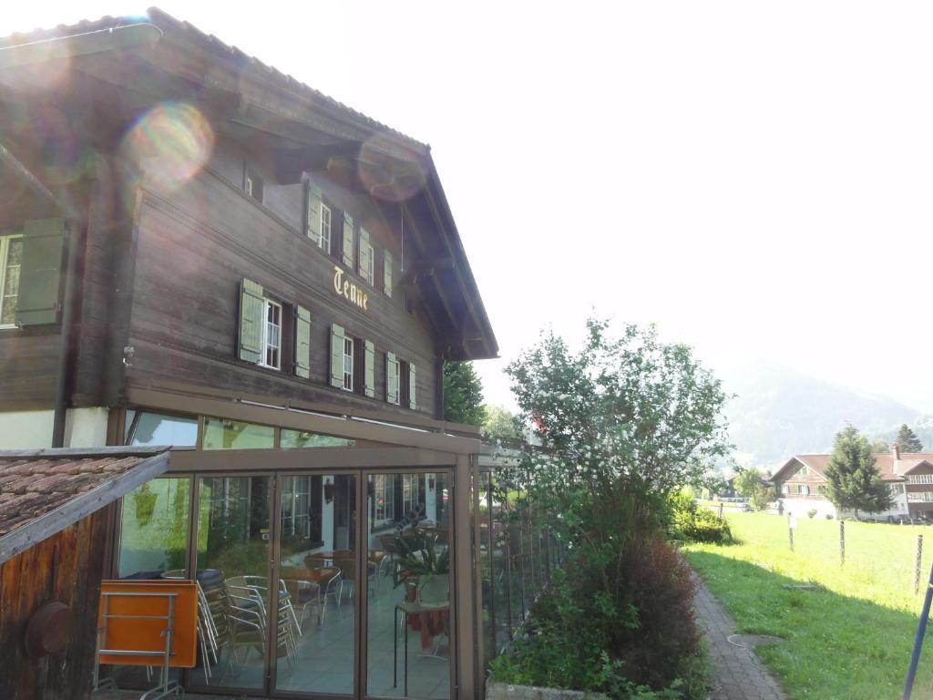 Hotel Tenne Ленк Екстериор снимка