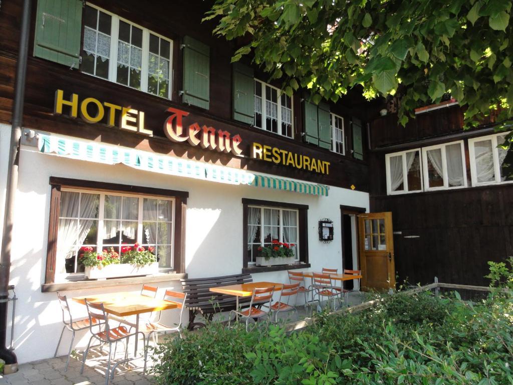 Hotel Tenne Ленк Екстериор снимка